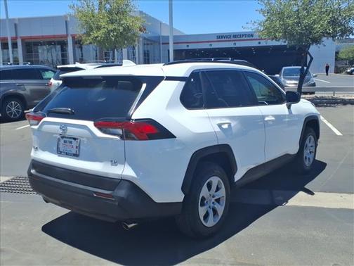 Super White 2021 Toyota RAV4 LE