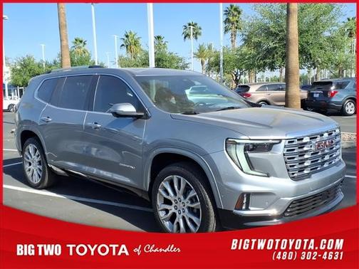 SILVER 2024 GMC Acadia Denali