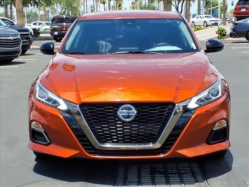 BURNT ORANGE 2021 Nissan Altima SR FWD