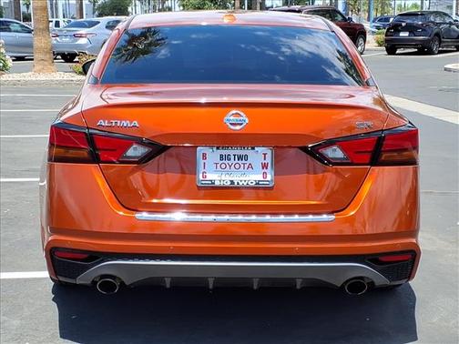 BURNT ORANGE 2021 Nissan Altima SR FWD