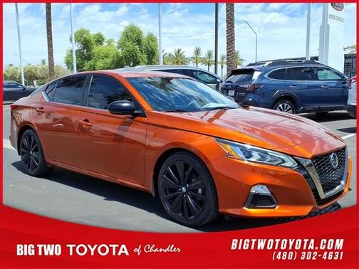 BURNT ORANGE 2021 Nissan Altima SR FWD
