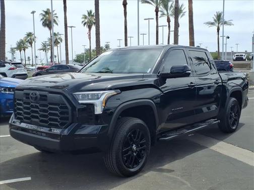 Midnight Black Metallic 2025 Toyota Tundra Limited