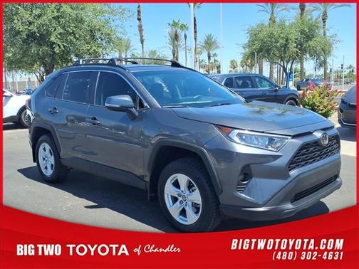 GRAY 2021 Toyota RAV4 XLE