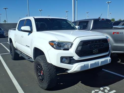 WHITE 2020 Toyota Tacoma TRD Sport