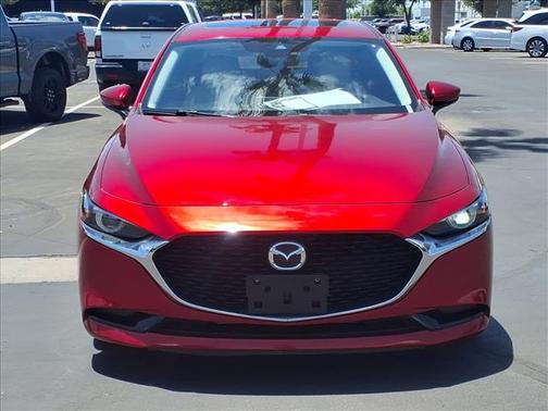 RED 2021 Mazda Mazda3 FWD w/Premium Package