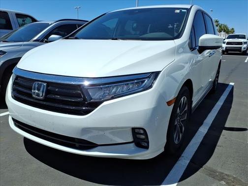 WHITE 2021 Honda Odyssey EX-L