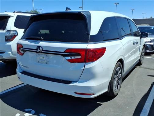 WHITE 2021 Honda Odyssey EX-L