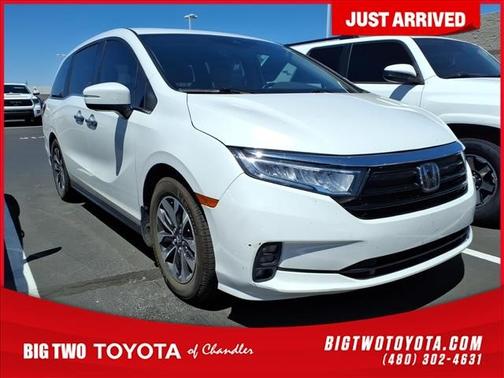 WHITE 2021 Honda Odyssey EX-L