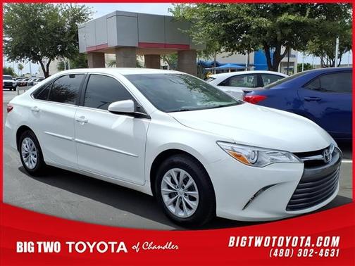 WHITE 2017 Toyota Camry XSE