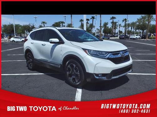 WHITE 2018 Honda CR-V Touring