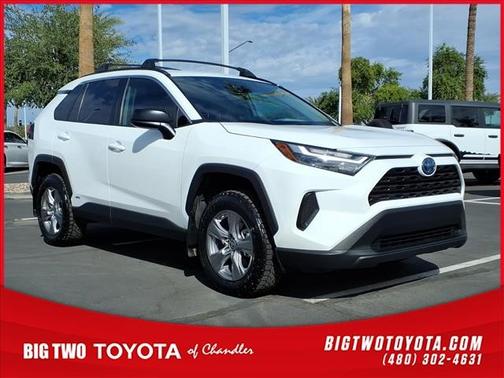 Ice Cap 2024 Toyota RAV4 Hybrid LE