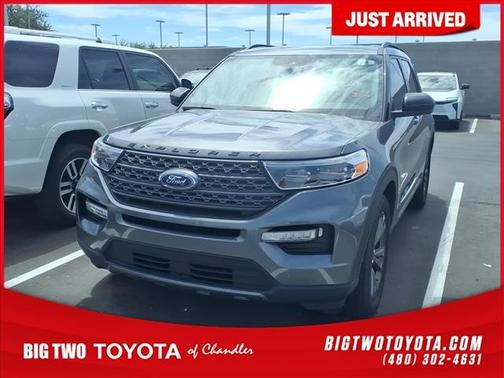 GRAY 2023 Ford Explorer XLT