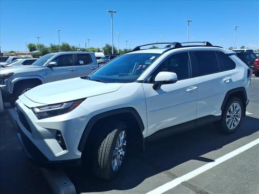 WHITE 2025 Toyota RAV4 XLE Premium