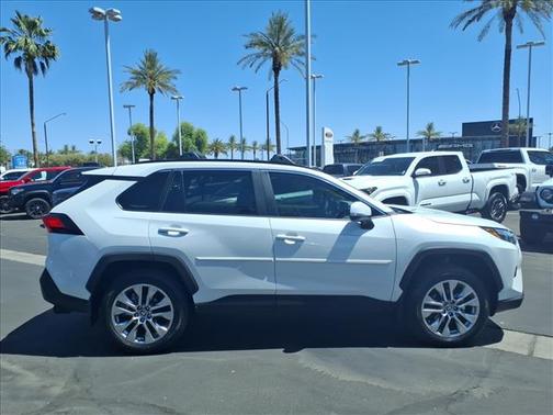 WHITE 2025 Toyota RAV4 XLE Premium