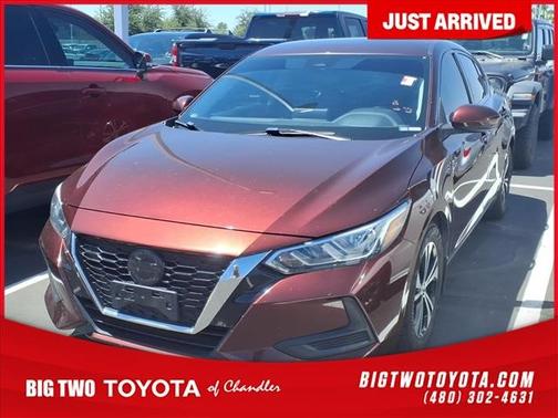 RED 2022 Nissan Sentra SV