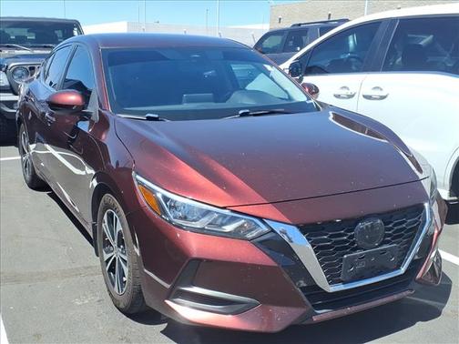 RED 2022 Nissan Sentra SV