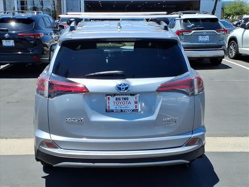 SILVER 2017 Toyota RAV4 Hybrid Limited
