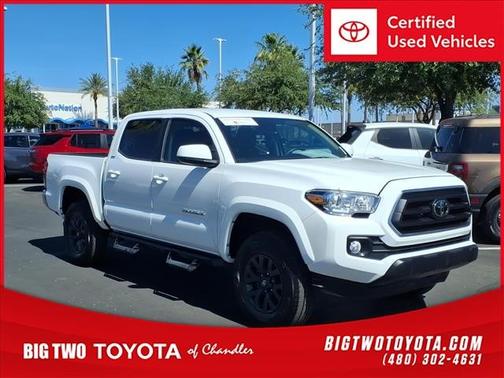 WHITE 2023 Toyota Tacoma SR5