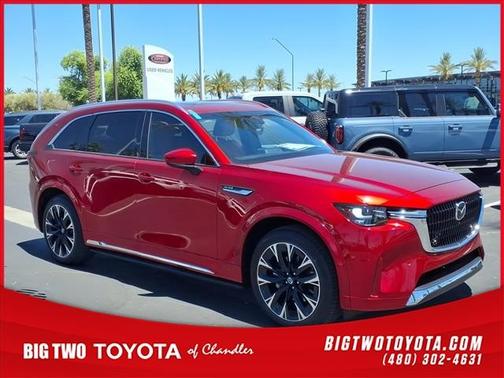 RED 2025 Mazda CX-90 3.3 Turbo S Premium Plus
