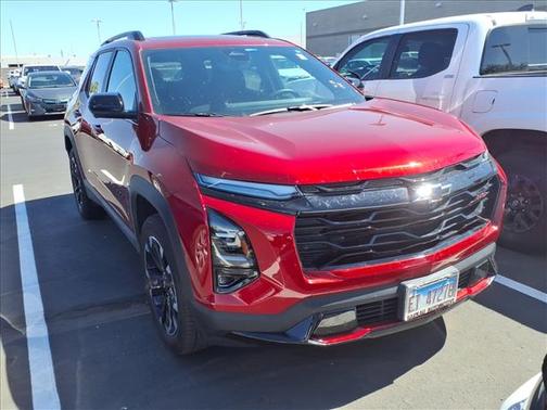 Radiant Red Tintcoat 2025 Chevrolet Equinox AWD RS