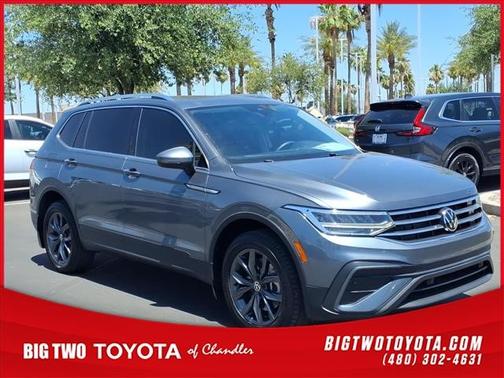 GRAY 2022 Volkswagen Tiguan 2.0T SE 4MOTION