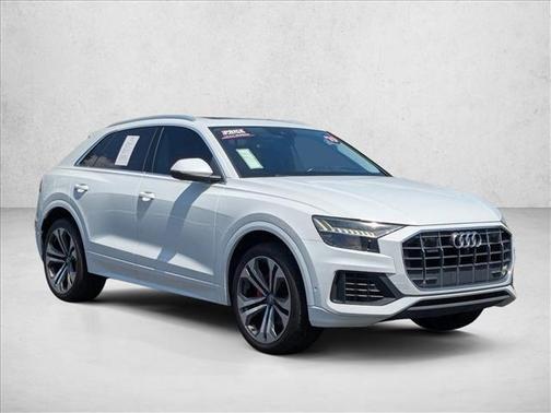 Glacier White Metallic 2019 Audi Q8 3.0T Premium
