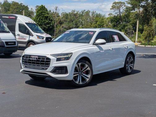 Glacier White Metallic 2019 Audi Q8 3.0T Premium