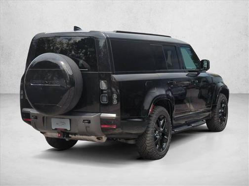 Santorini Black Metallic 2026 Land Rover Defender P400 Outbound