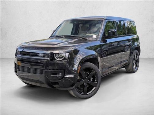 Santorini Black Metallic 2026 Land Rover Defender 110 V8