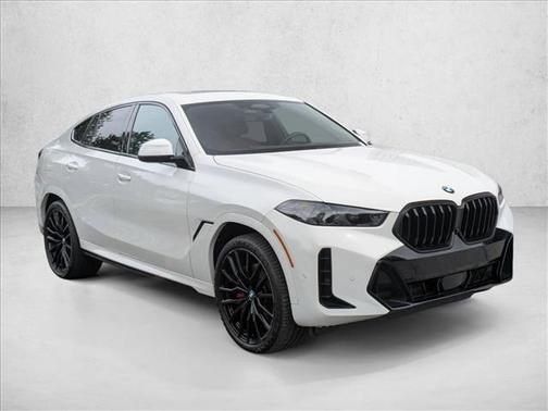 Alpine White 2024 BMW X6 xDrive40i