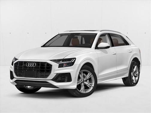 Glacier White Metallic 2023 Audi Q8 55 Premium Plus