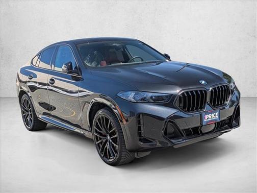 Black Sapphire Metallic 2024 BMW X6 xDrive40i