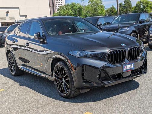 Black Sapphire Metallic 2024 BMW X6 xDrive40i