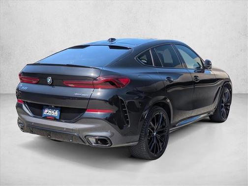 Black Sapphire Metallic 2024 BMW X6 xDrive40i