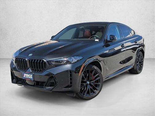 Black Sapphire Metallic 2024 BMW X6 xDrive40i