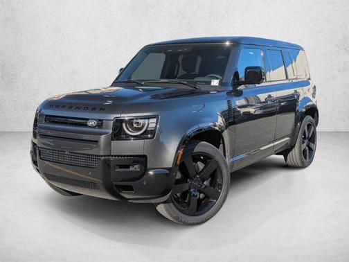 Carpathian Grey Premium Metallic 2026 Land Rover Defender P500 X-Dynamic SE