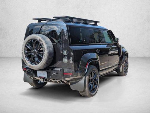 Narvik Black 2026 Land Rover Defender P635 OCTA Black