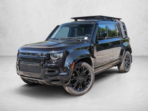 Narvik Black 2026 Land Rover Defender P635 OCTA Black