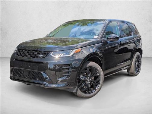 Santorini Black Metallic 2026 Land Rover Discovery Sport Landmark