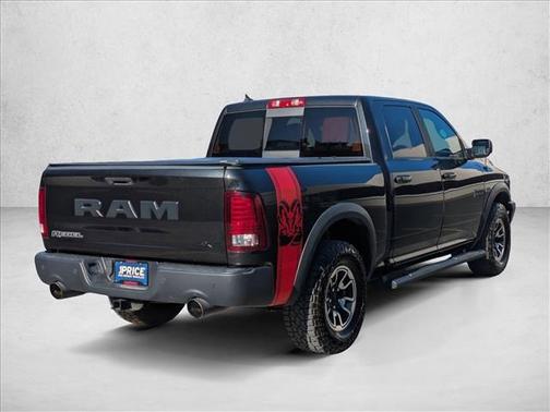 Brilliant Black Crystal Pearlcoat 2017 RAM 1500 Rebel