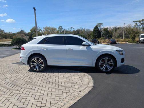 Glacier White Metallic 2019 Audi Q8 3.0T Premium