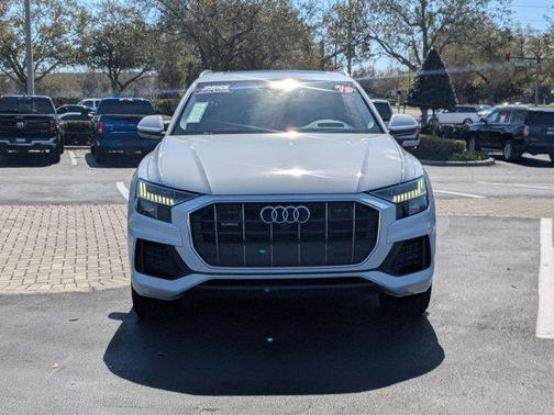 Glacier White Metallic 2019 Audi Q8 3.0T Premium
