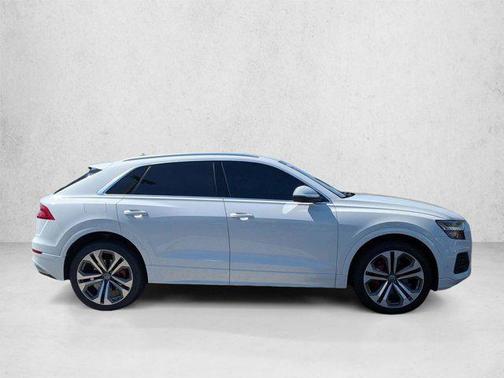 Glacier White Metallic 2019 Audi Q8 3.0T Premium