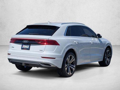 Glacier White Metallic 2019 Audi Q8 3.0T Premium