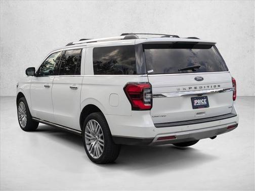 Star White Metallic Tri-Coat 2022 Ford Expedition Max Limited