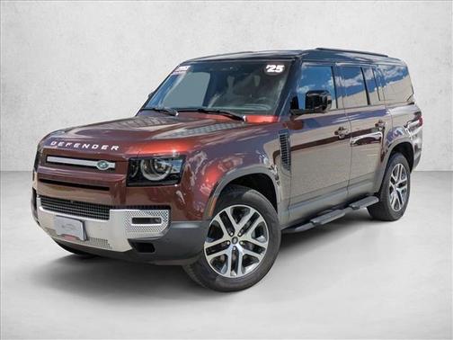 Sedona Red Metallic 2025 Land Rover Defender 130 P300 S