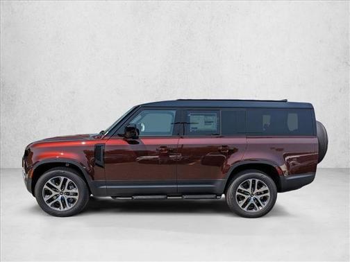 Sedona Red Metallic 2025 Land Rover Defender 130 P300 S