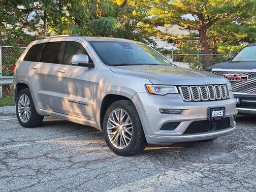 Billet Silver Metallic Clearcoat 2018 Jeep Grand Cherokee Summit