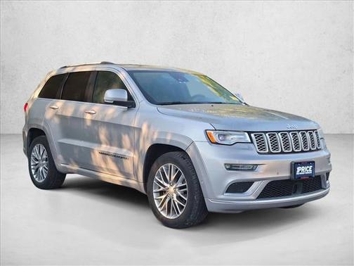 Billet Silver Metallic Clearcoat 2018 Jeep Grand Cherokee Summit