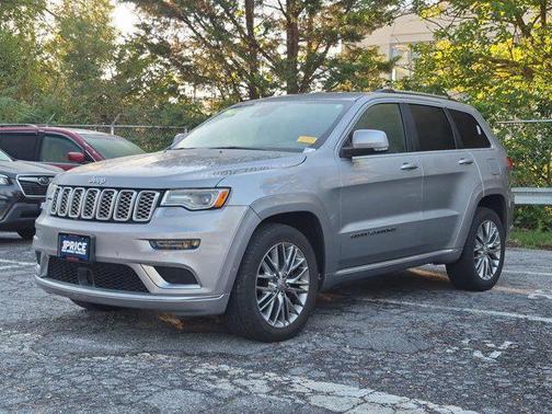 Billet Silver Metallic Clearcoat 2018 Jeep Grand Cherokee Summit